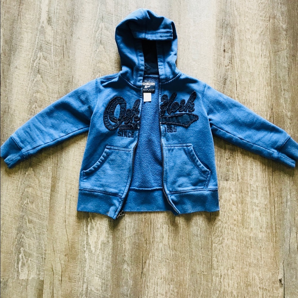 Oshkosh Bgosh Boys Blue Sweater- Size 5